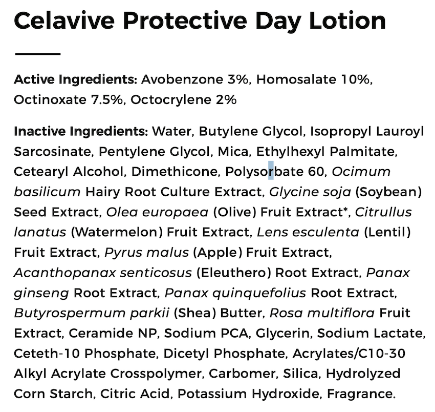 Celavive Protective Day Lotion SPF 30