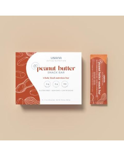 USANA Peanut Butter Snack Bar (14 Bars / Box)
