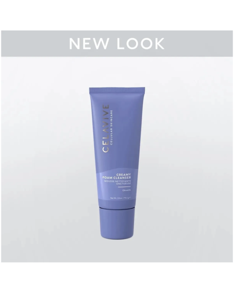 alt Celavive®Creamy Foam Cleanser: Hydrating wash text