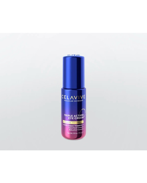 alt Celavive® Triple Action Eye Cream: Anti-aging text