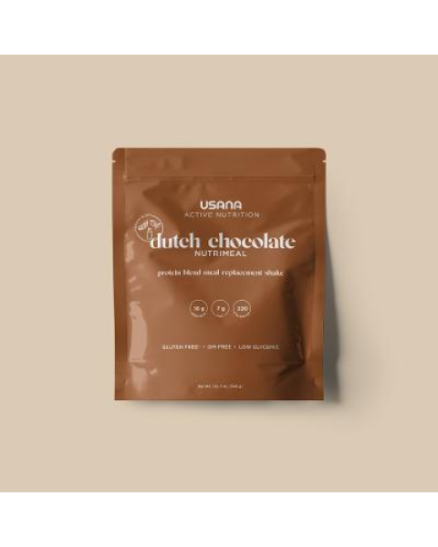 alt USANA Dutch Chocolate Soy Protein Nutrimeal™ Gusset text
