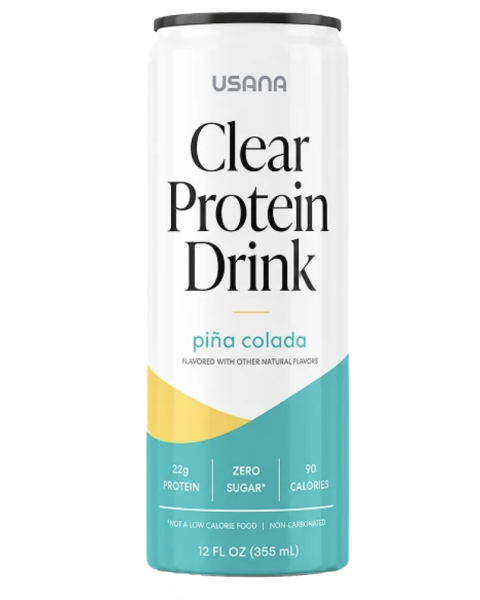 alt USANA Clear Protein Drink text