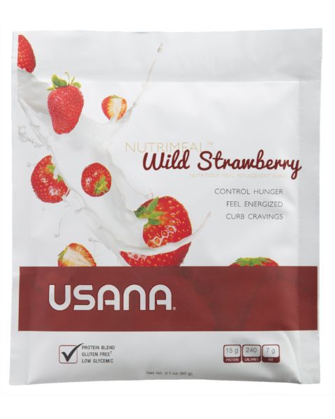 alt Fresa Nutrimeal™ 28 sobres en porciones individuales text