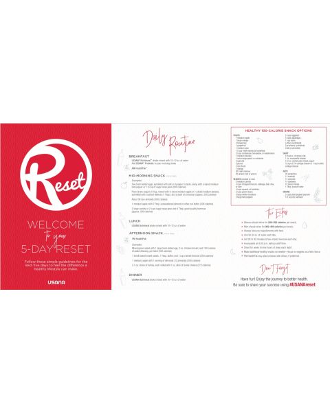alt USANA RESET™ de 5 días para bajar de peso text
