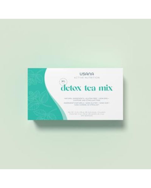 alt Mezcla de té desintoxicante USANA (28 paquetes de palitos) text