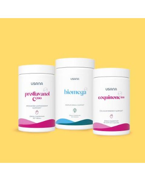 alt USANA Paquete Corazón Saludable text