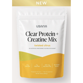 USANA Clear Protein + Creatine Mix + Electrolytes Gusset